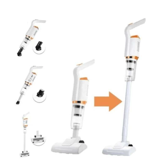 Aspirator Portabil Fara Fir, De Mana, Filtru HEPA, Accesorii Incluse, Capacitate 600ml, Perfect Pentru Casa Si Masina