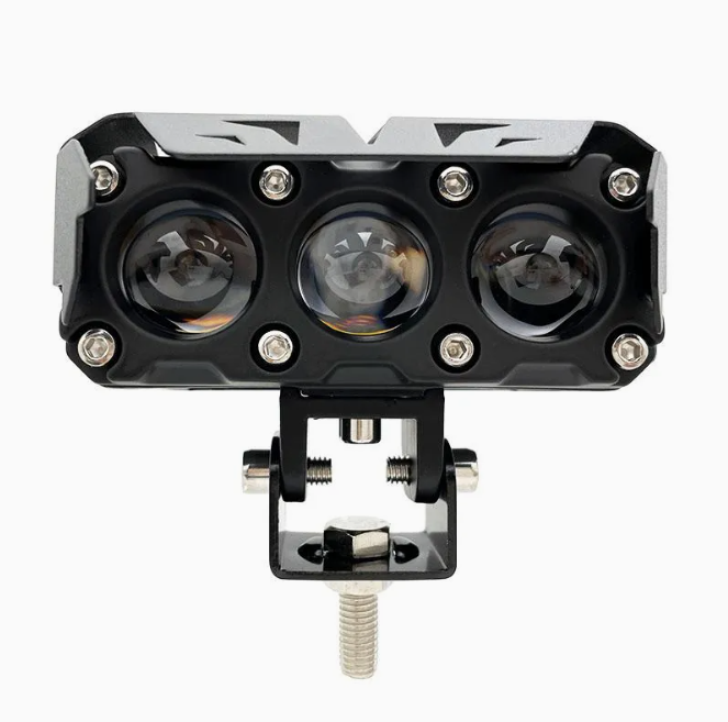 Spot luminos mini cu LED-uri bicolore, galben/alb, LP14