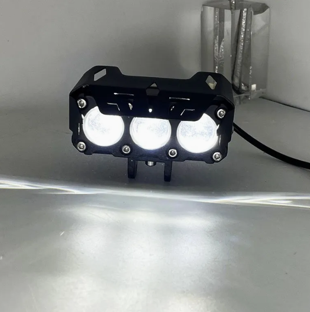 Spot luminos mini cu LED-uri bicolore, galben/alb, LP14