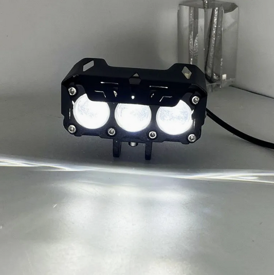 Spot luminos mini cu LED-uri bicolore, galben/alb, LP14
